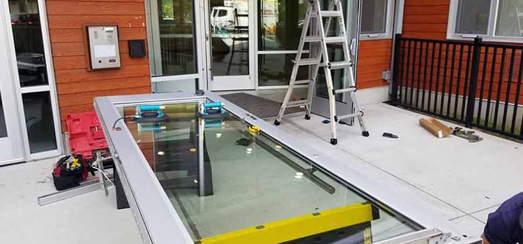 storefront door glass replacement Manhattan Beach